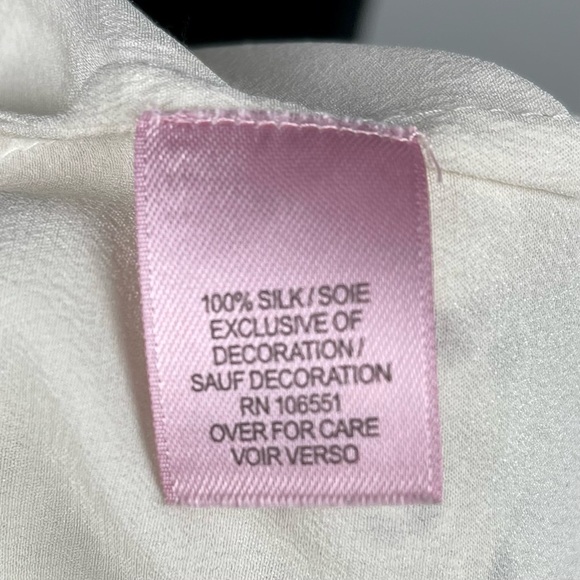 CALYPSO ST. BARTH SILK SMOCKED NOTCH TUNIC CROCHET LACE SEQUIN TRIM MINI DRESS - Picture 14 of 14